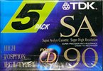 cover of Cassette TDK SA Type II Chrome