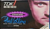 5 pack TDK SA 90 "Phil Collins tour" Type II Chrome 1994 Germany