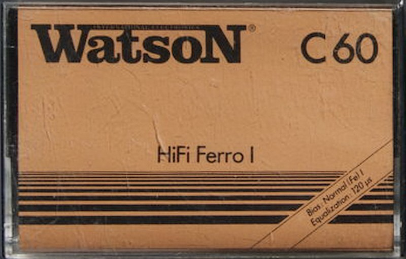 Compact Cassette Watson Ferro 60 Type I Normal 1979 Europe