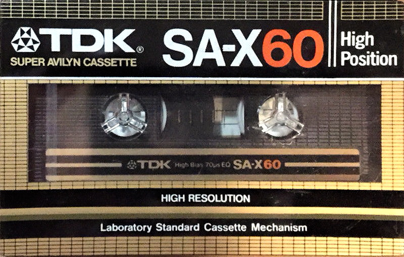 Compact Cassette: TDK  - SA-X 60