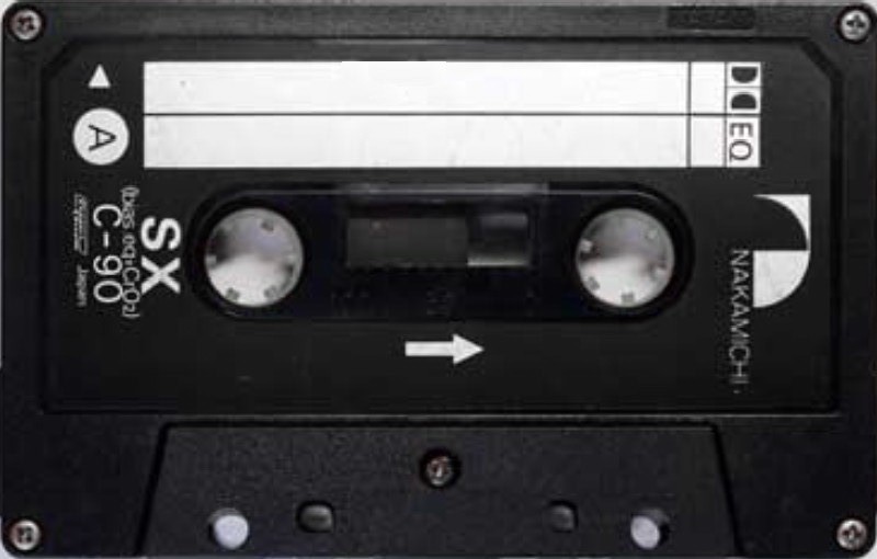 Compact Cassette Nakamichi SX 90 Type II Chrome 1976 Japan