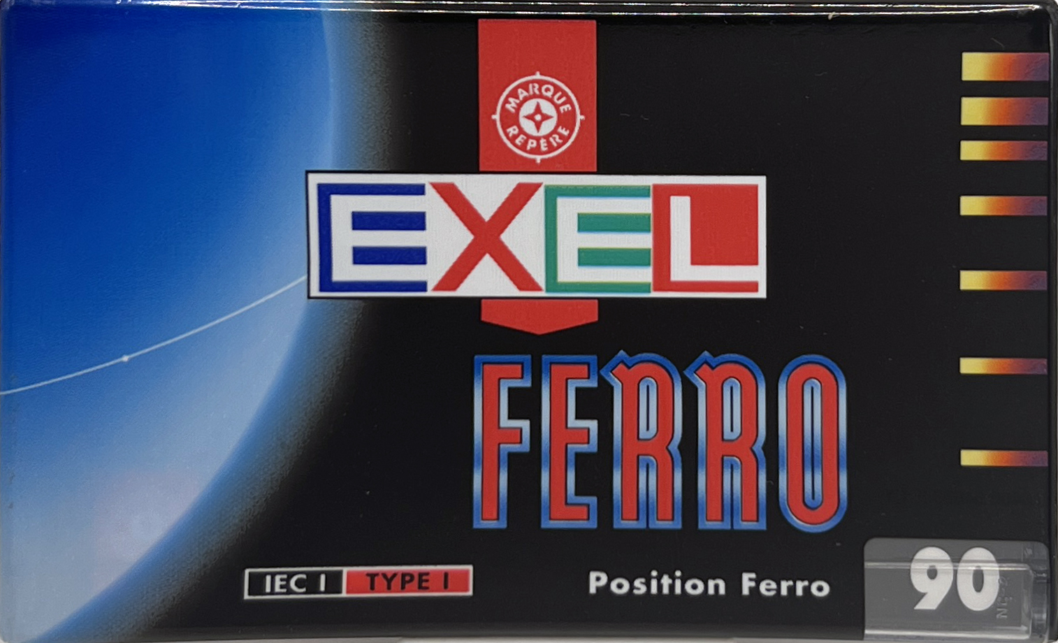 Compact Cassette Exel 90 Type I Normal Europe