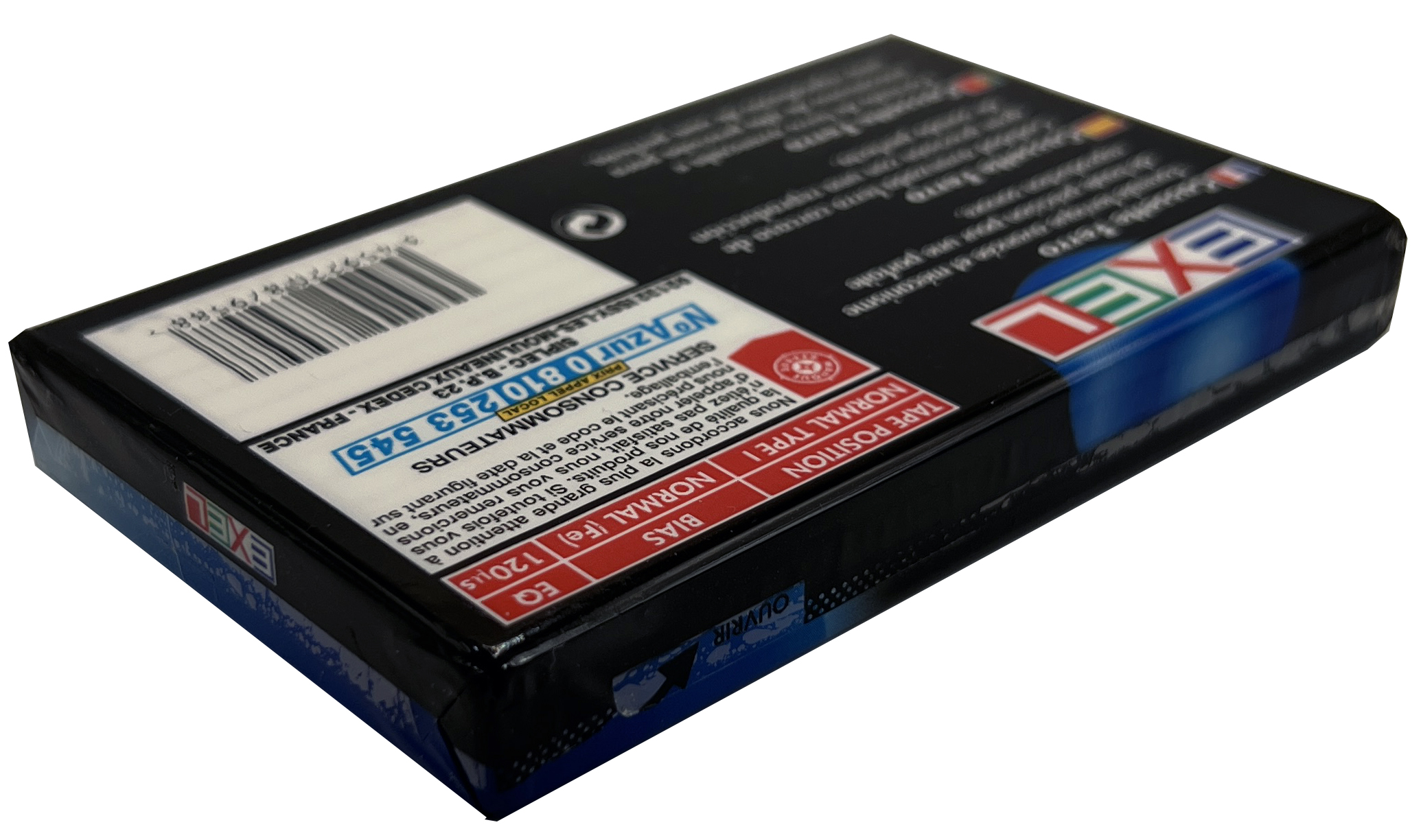 Compact Cassette Exel 90 Type I Normal Europe