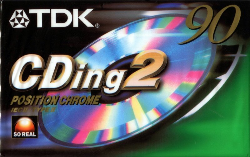 Compact Cassette: TDK  - CDing 2 90