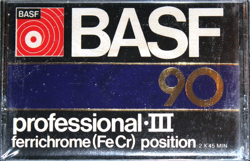 Compact Cassette: BASF  - Professional III 90