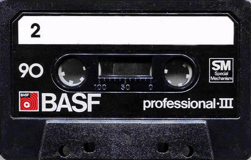 Compact Cassette: BASF  - Professional III 90