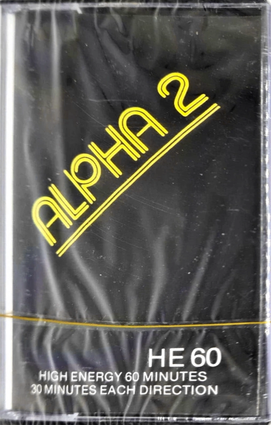 Compact Cassette Alpha 2 60 Type I Normal USA