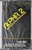 Compact Cassette Alpha 2 60 Type I Normal USA