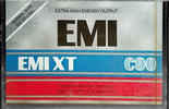 Compact Cassette EMI XT 90 Type I Normal 1981 UK