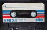 Compact Cassette EMI XT 90 Type I Normal 1981 UK