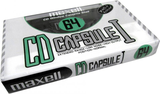Compact Cassette Maxell CD Capsule I 64 "CDC-I 64" Type I Normal 1990 Japan