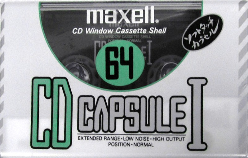 Compact Cassette: Maxell / Hitachi Maxell - CD Capsule I 64