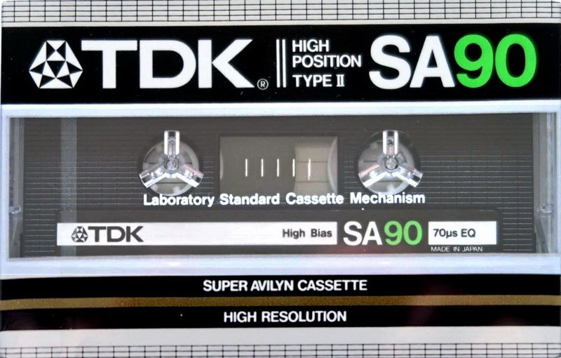 Compact Cassette: TDK  - SA 90