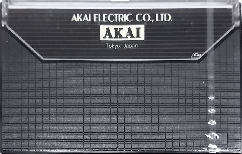 Compact Cassette Akai Metal 60 "MT" Type IV Metal 1980 Japan