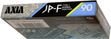 Compact Cassette AXIA JP-F 90 "JP-F B 90" Type I Normal 1988 Japan