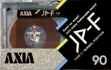 Compact Cassette AXIA JP-F 90 "JP-F B 90" Type I Normal 1988 Japan