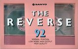 Compact Cassette Sanyo The Reverse 92 "C-R92(P)" Type I Normal 1986 Japan