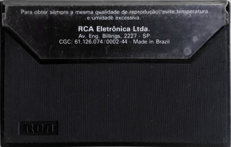 Compact Cassette RCA 60 Type I Normal Brazil