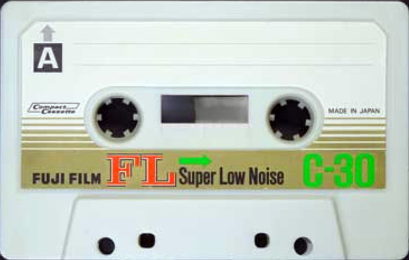 Compact Cassette Fuji Film FL 30 Type I Normal 1974 Japan