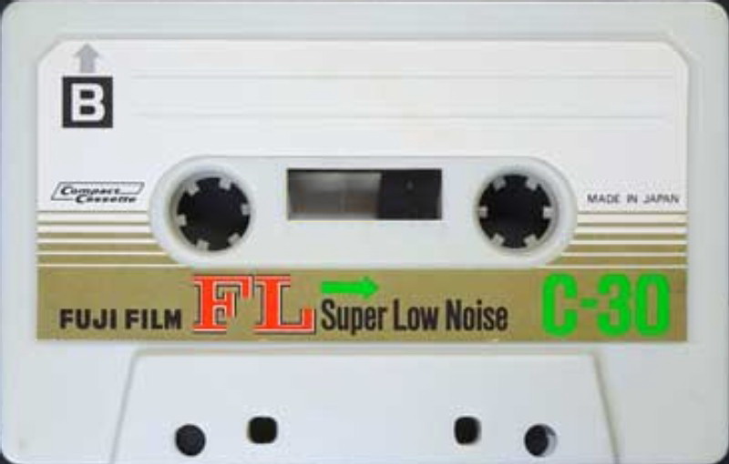 Compact Cassette Fuji Film FL 30 Type I Normal 1974 Japan