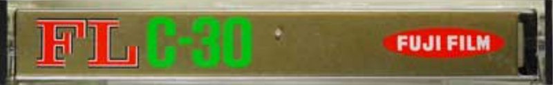 Compact Cassette Fuji Film FL 30 Type I Normal 1974 Japan