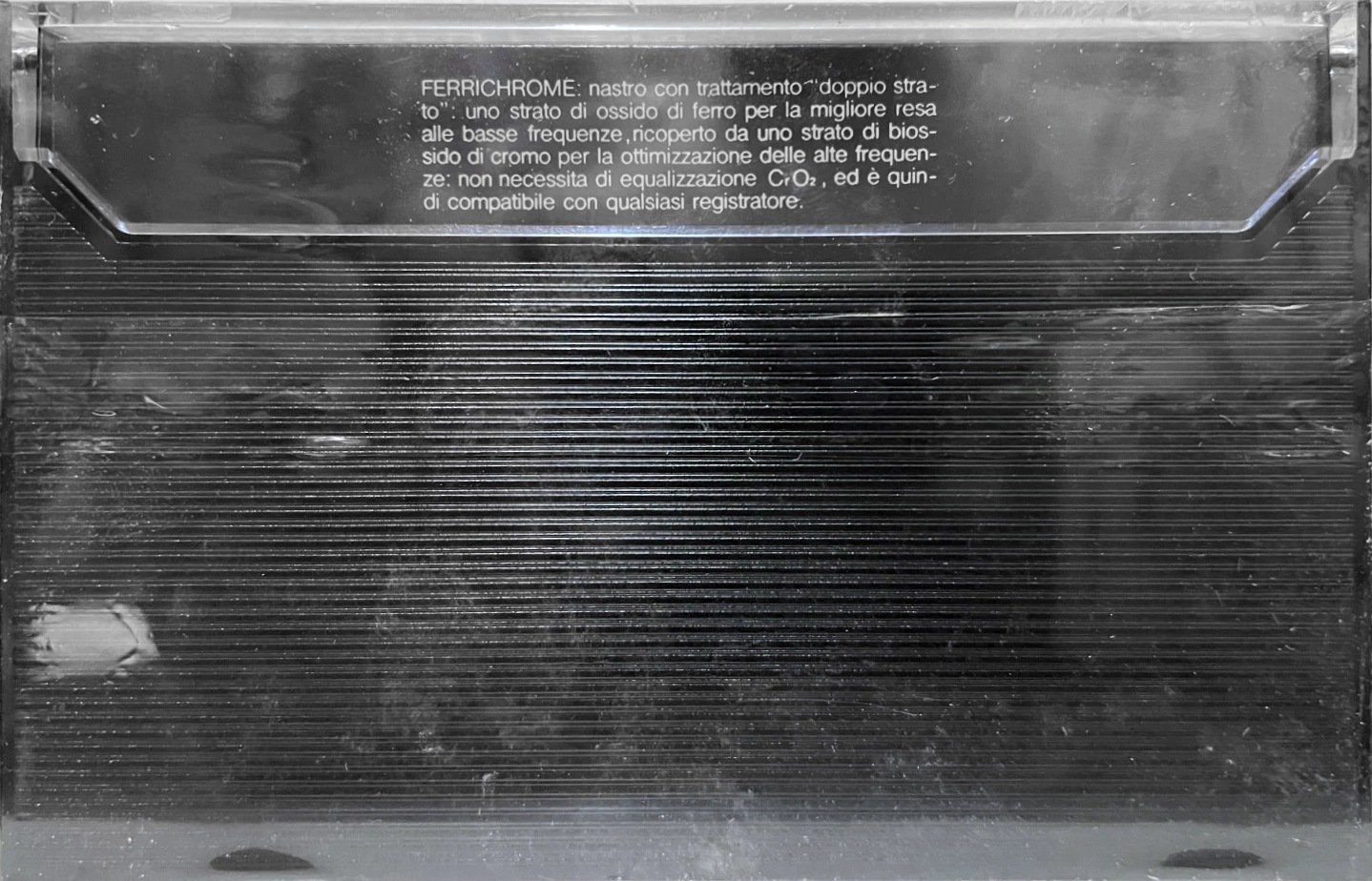 Compact Cassette Superpila 60 Type III Ferro Chrome 1976 Italy