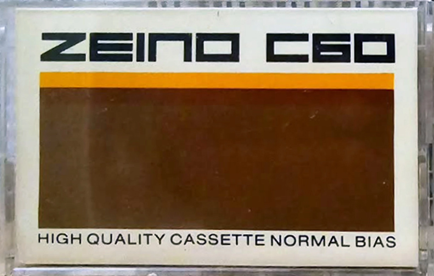 Compact Cassette Zeino 60 Type I Normal Turkey