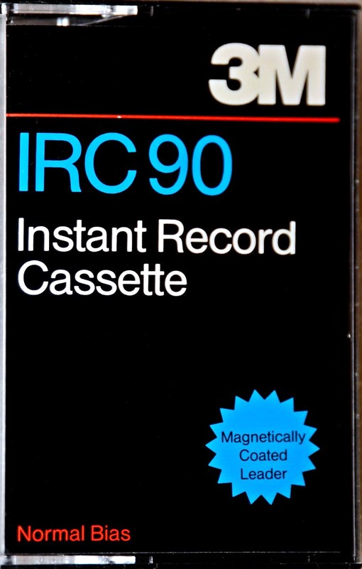 Compact Cassette 3M IRC 90 Type I Normal 1996 USA