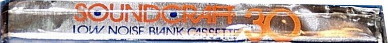 Compact Cassette Soundcraft 30 Type I Normal 1970 USA