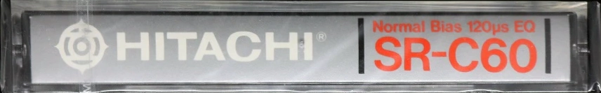 Compact Cassette Hitachi SR 60 Type I Normal 1981 North America