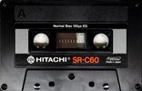 Compact Cassette Hitachi SR 60 Type I Normal 1981 North America