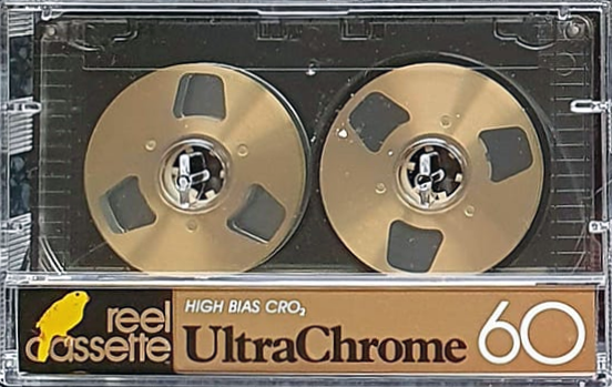 Compact Cassette Reel Cassette 60 "UltraChrome" Type II Chrome 1984 Unknown Country