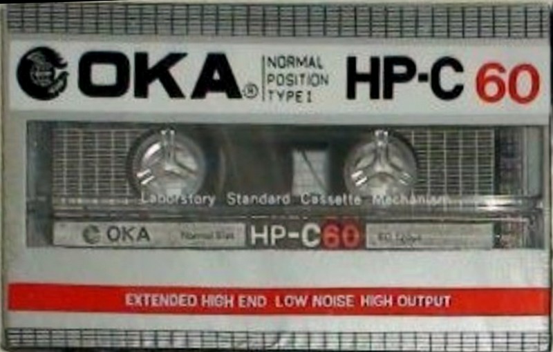 Compact Cassette OKA 60 "HP-C" Type I Normal 1985 China