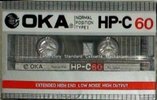 Compact Cassette OKA 60 "HP-C" Type I Normal 1985 China