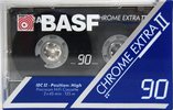 Compact Cassette BASF Chrome Extra II 90 Type II Chrome 1991 Europe