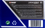 Compact Cassette BASF Chrome Extra II 90 Type II Chrome 1991 Europe