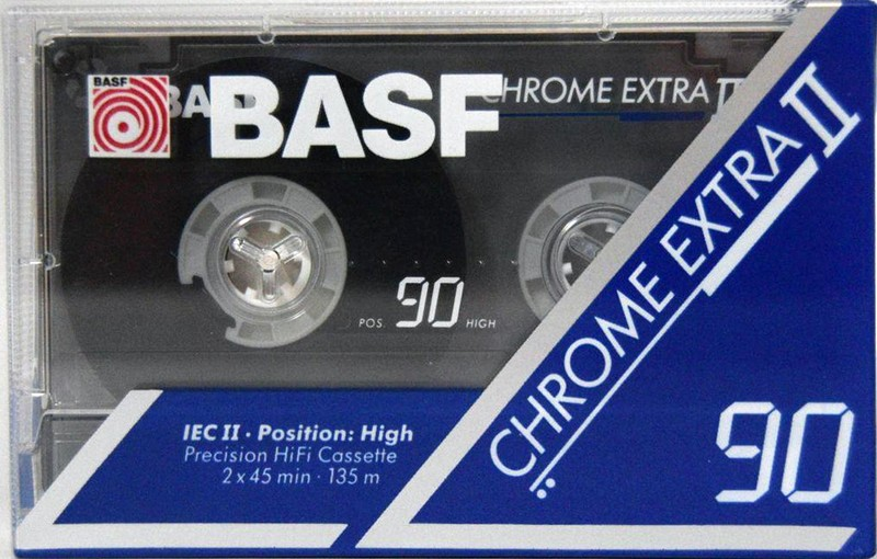 Compact Cassette: BASF  - Chrome Extra II 90