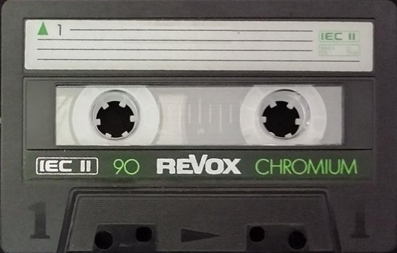 Compact Cassette Revox 90 "Chromium" Type II Chrome 1984 Europe