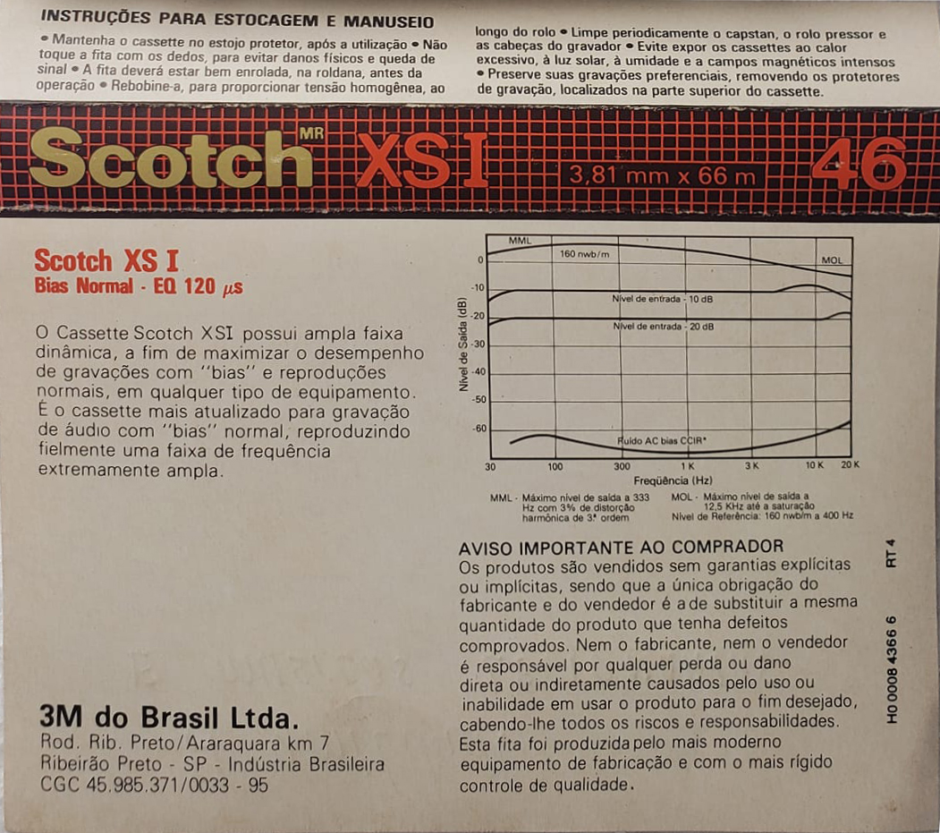 Compact Cassette:  Scotch - XS I 46