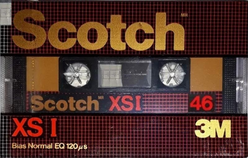 Compact Cassette Scotch XS I 46 Type I Normal 1982 Brazil