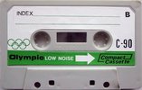 Compact Cassette Olympic 90 Type I Normal 1976 Europe