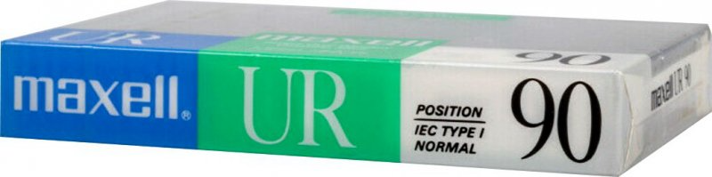 Compact Cassette Maxell UR 90 Type I Normal 1988 Europe