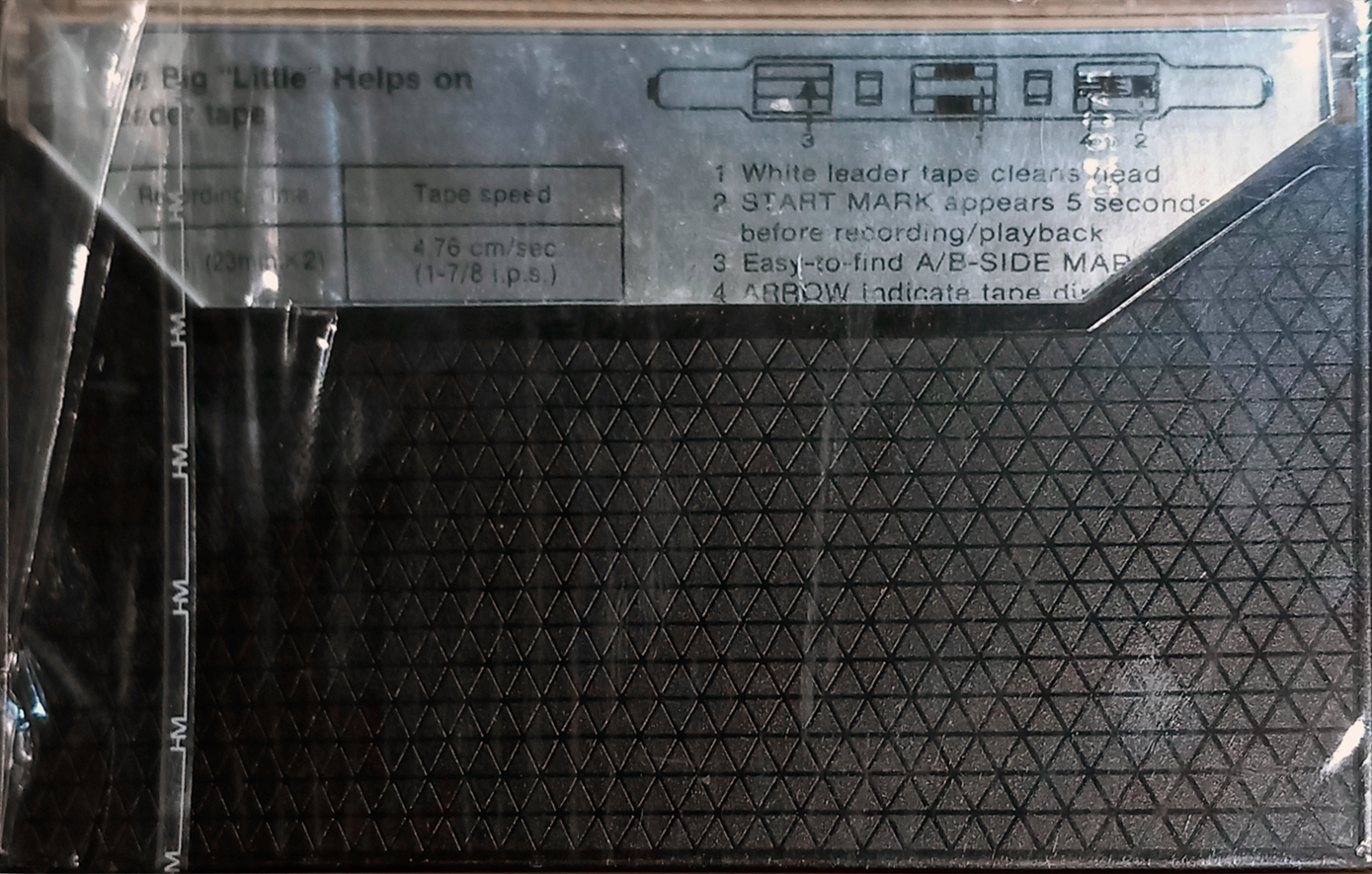 Compact Cassette Hitachi ME 46 Type IV Metal 1979 North America