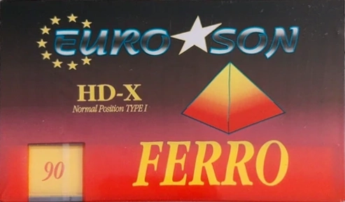 Compact Cassette Euro Son HD X 90 Type I Normal Unknown Country