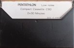 Compact Cassette Pentathlon 60 Type I Normal Hong Kong