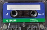 Compact Cassette Galin GA 60 Type I Normal 1990 China