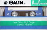 Compact Cassette Galin GA 60 Type I Normal 1990 China