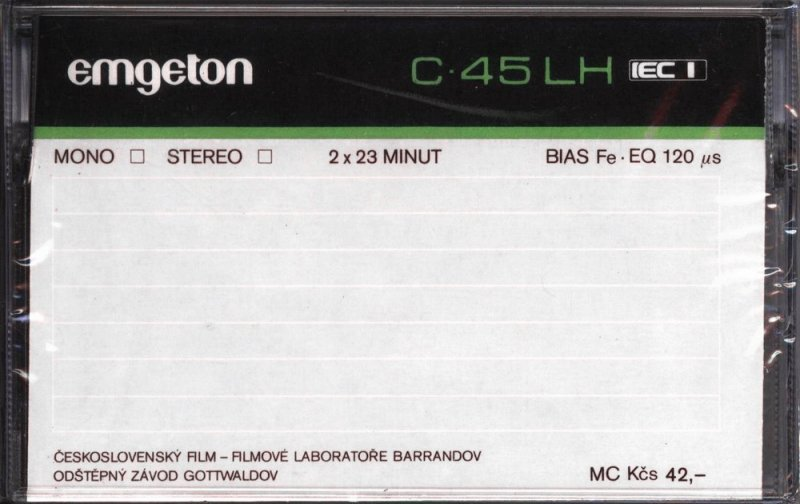 Compact Cassette:  Emgeton - LH 45