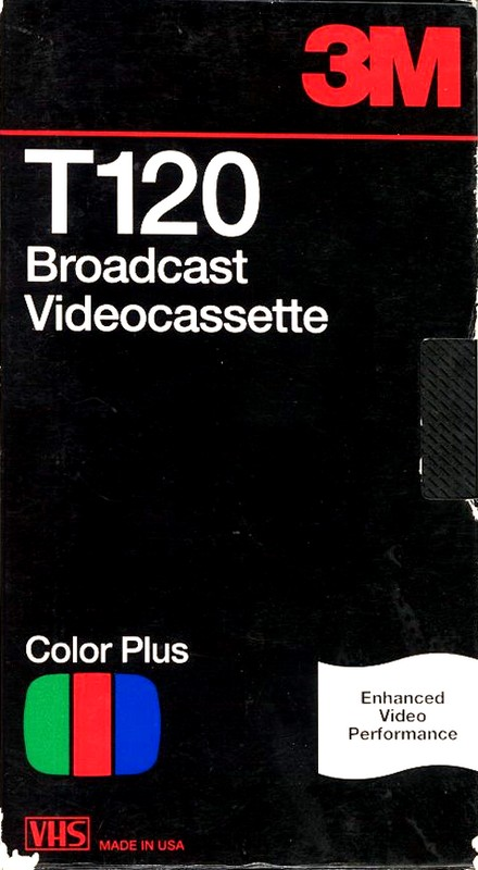 VHS, Video Home System: 3M  - T 120