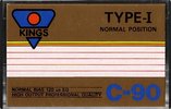 Compact Cassette Kings Type I Normal 1981 Hong Kong